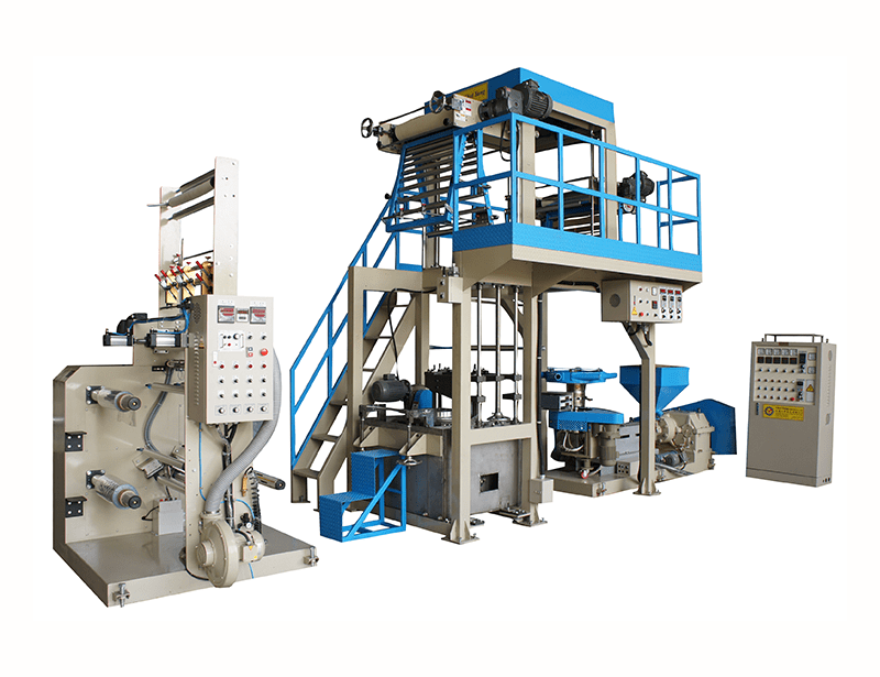 Machine de film plastique